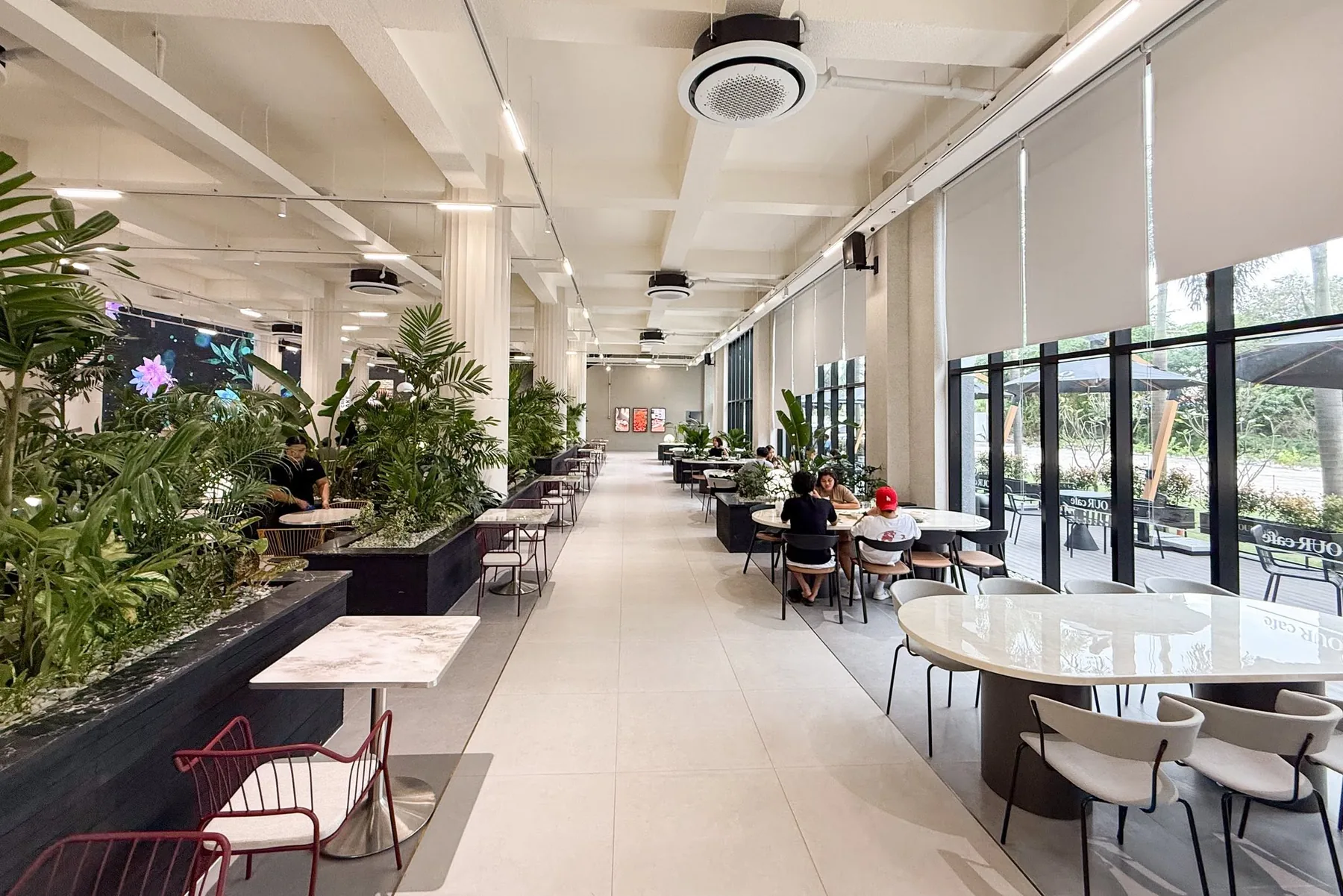 OUR Café project interior