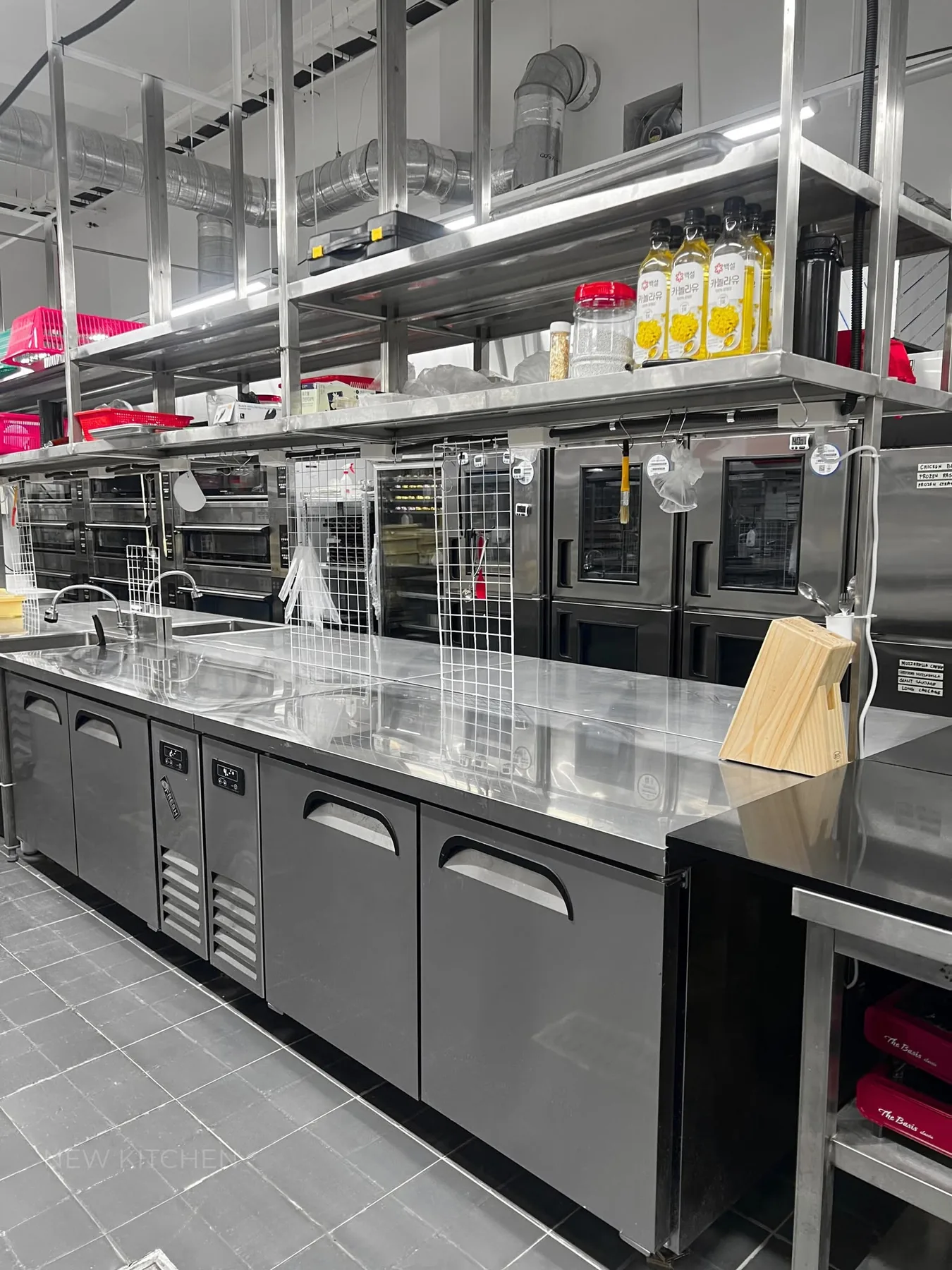 Commercial kitchen detail